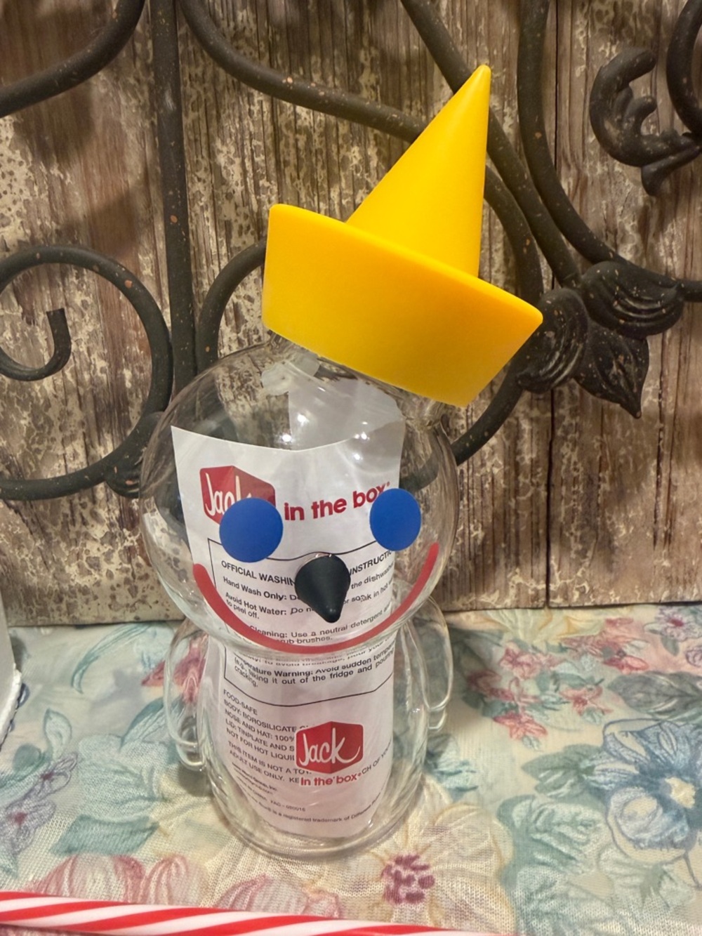 Vintage 1976 Jack In The Box Liberty Mug